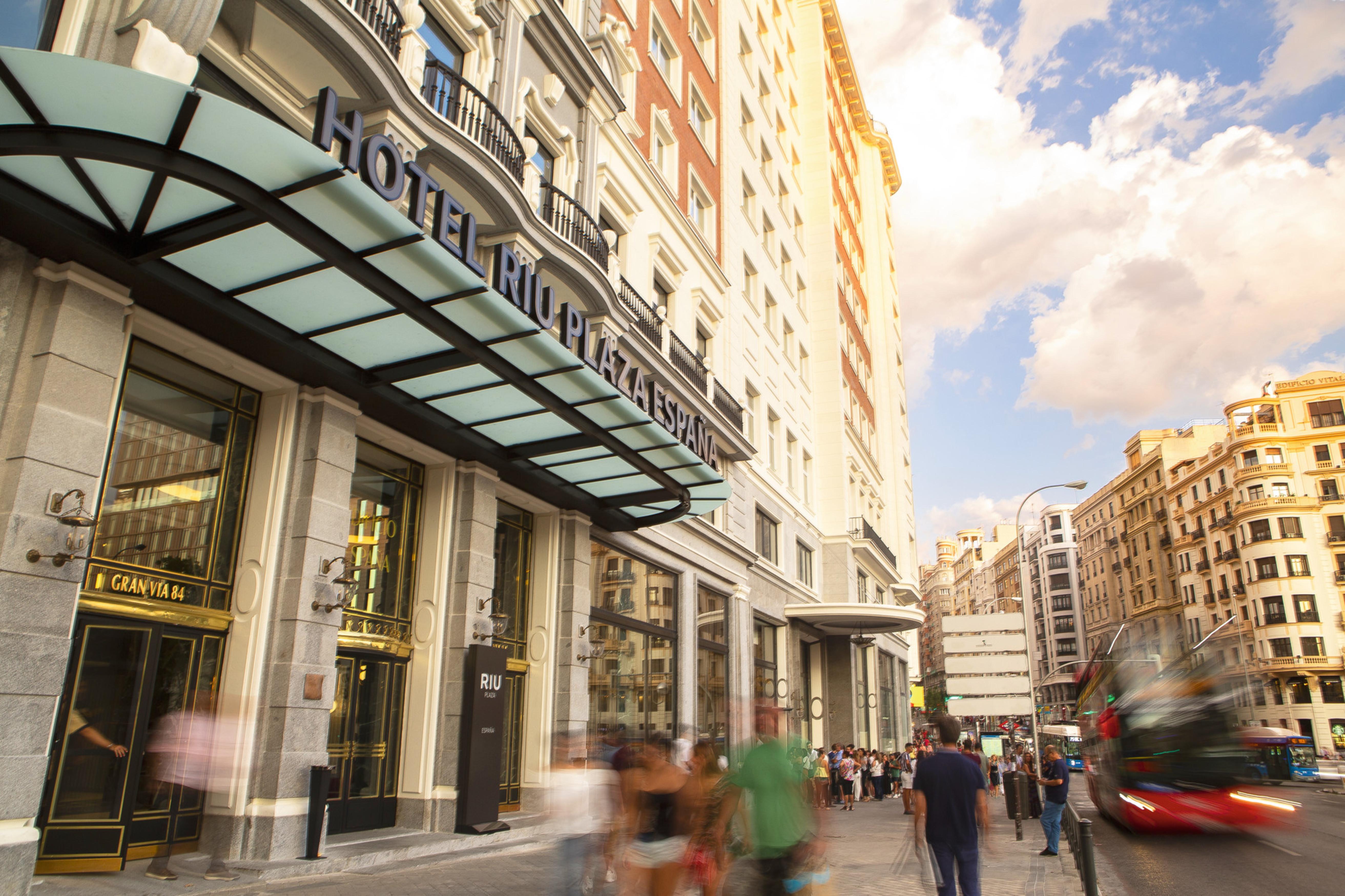 Riu Plaza Espana Мадрид Екстер'єр фото